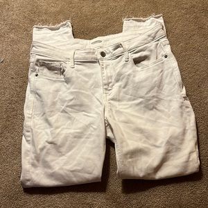 white super skinny distressed jeans!